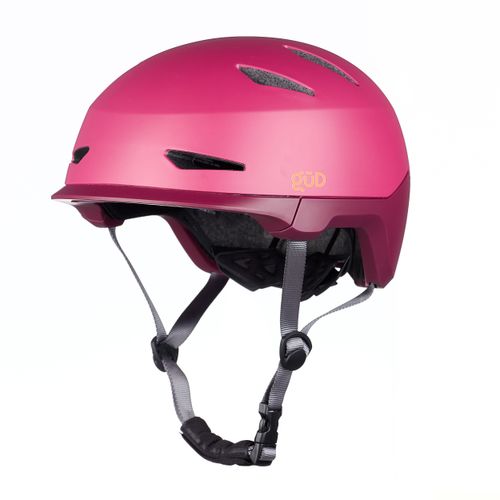 Casco Urban Block Matt Violeta